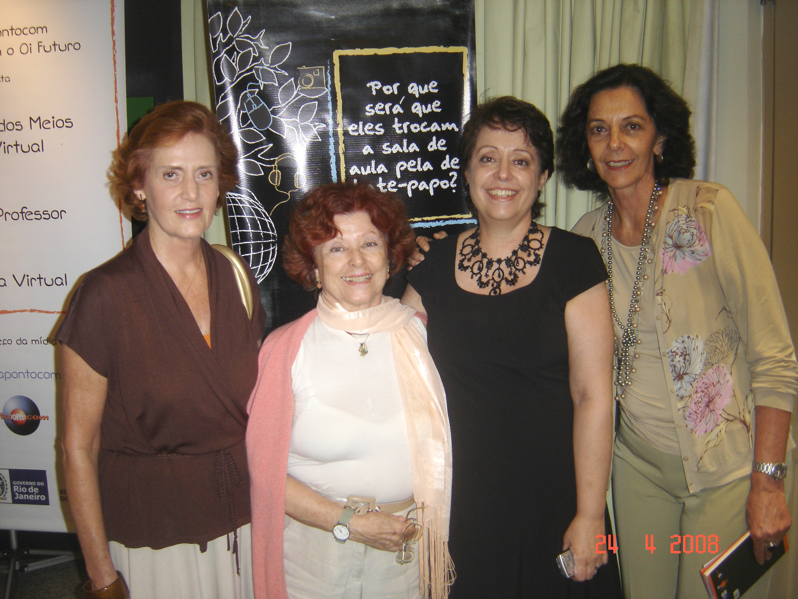 Margarida Ramos, Regina de Assis, Silvana Gontijo e Juliana Gontijo