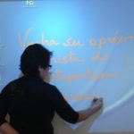Silvana Gontijo: o quadro interativo será usado nas salas de aula.