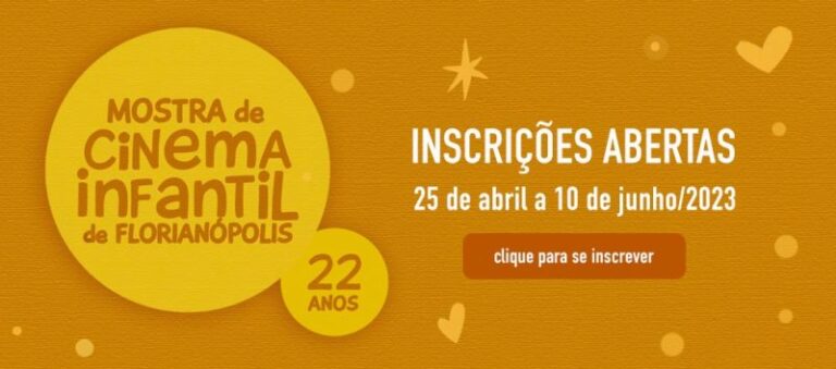Mostra de Cinema Infantil de Florianópolis chega à sua 22ª edição: inscrições até junho