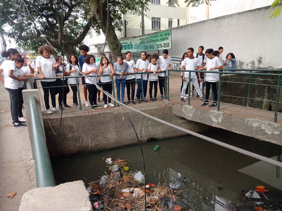 Esse Rio é Meu: GEO Nicarágua, localizado em Realengo, abraça programa há dois anos, traçando estratégias para o Rio Catarino