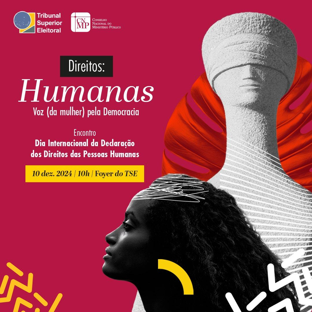 Direitos Humanas: evento em Brasília reúne diferentes vozes femininas para celebrar o Dia Internacional dos Direitos Humanos